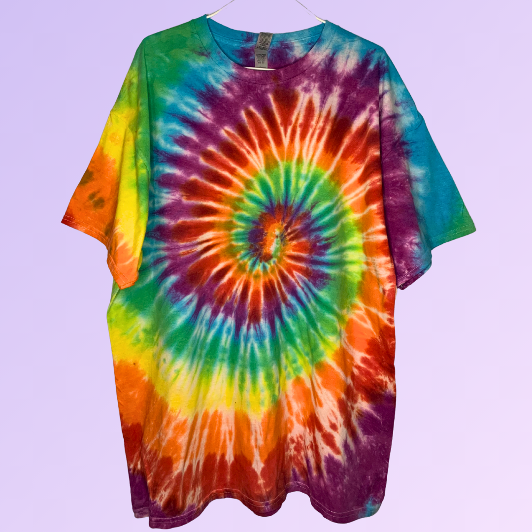 Rainbow Swirl Tie Dye T-Shirt